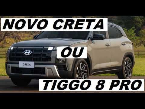 CHERY TIGGO 8 PRO 2025 OU NOVO HYUNDAI CRETA 2025