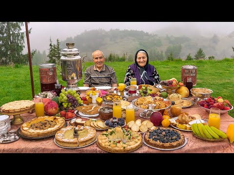 Village Secrets: Making A Big Breakfast for Traditional Azerbaijani Morning!