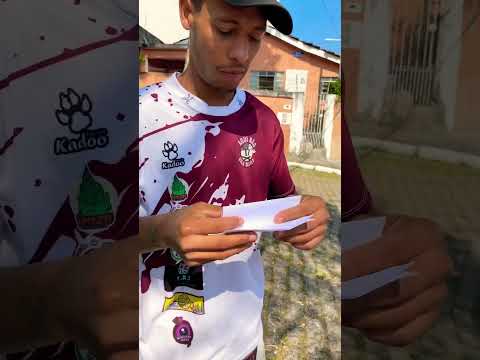 Desafio do papel dobrado valendo mil reais