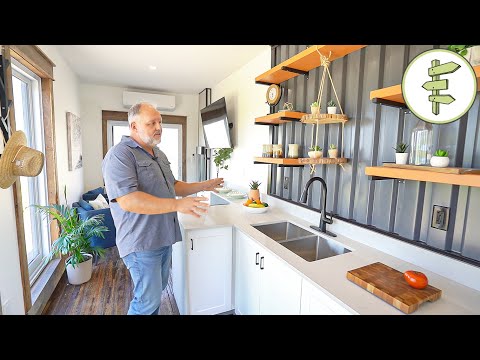 AMAZING 53ft Used Shipping Container Tiny Home - Full Tour