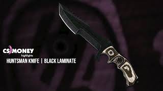 Huntsman Knife Black Laminate Gameplay