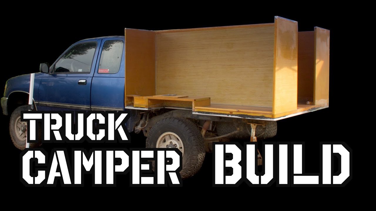 Building A 4×4 Truck Camper | DIY Foam Composite Panel Walls