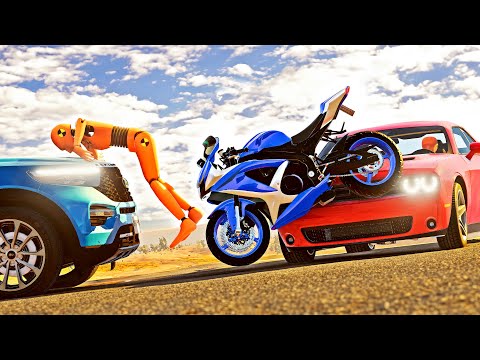 Overtakes and Car Crashes #09 [BeamNG.Drive]