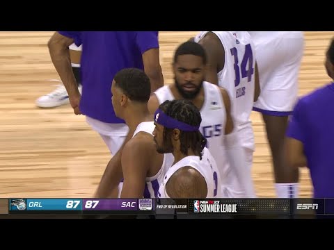 Kings score 6 PTS in 7 seconds to force OT vs. Magic video clip 