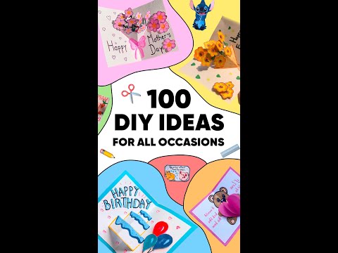 100 DIY IDEAS 🎁 Quick & Easy Handmade Crafts, Cards and Gifts for Every Holiday