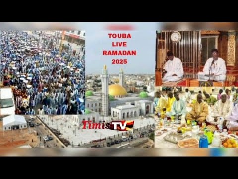 SUIVEZ EN DIRECT Confrence du ramadan à la Grande mosquée lan mooy ak mouride