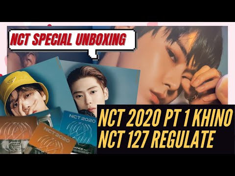 Vidéo UNBOXING NCT 2020 RESONANCE PT. 1 KHINO + NCT 127 REGULATE vers Haechan, Jaehyun