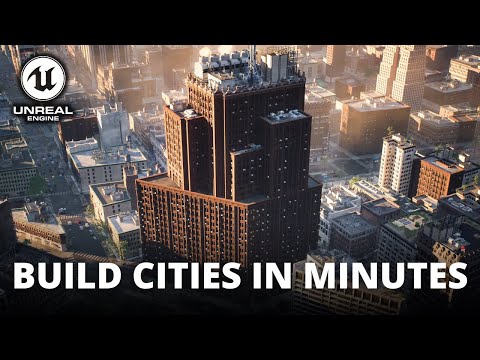 Create ENTIRE CITIES in MINUTES with this Unreal Engine 5 Procedural Plugin (Like GTA)