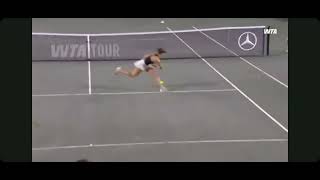 #tennis #jovic vs kennin#foolish shot in tennis 