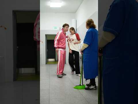 ❗️Pov:Уборщица не оставила ученика в беде😔Он думал, что ему все можно #pov #story