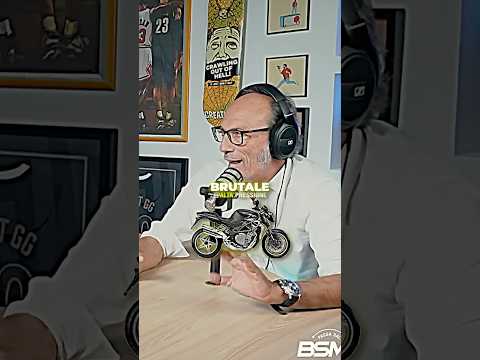 Quando Valentino Rossi vide per la prima volta la moto di Guido Meda!