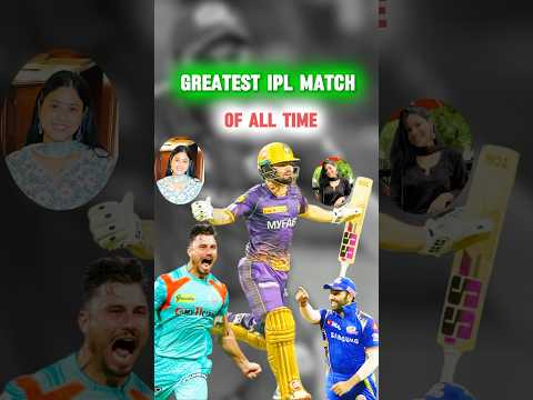 Greatest IPL Match of all Time KKR vs LSG 🥶 #cricket  #ipl
