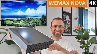 Vido-Test : Wemax Nova 4K ?? Test du Projecteur laser  courte focale du partenaire de Xiaomi