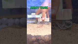 I GAVE my ANTS a FAKE ARMY TANK