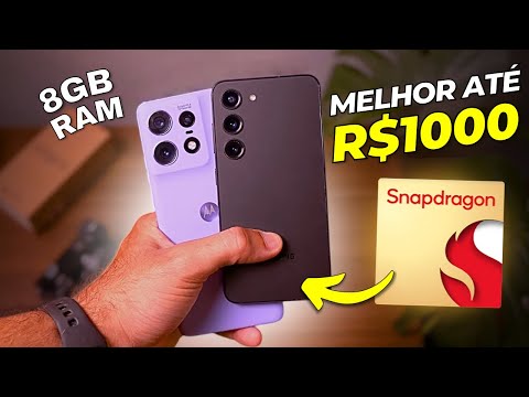 TOP 7 MELHORES Celulares até R$1000 CUSTO BENEFÍCIO em 2024!!! - BOM e BARATO