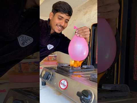 We Make Tea In Balloon #shorts