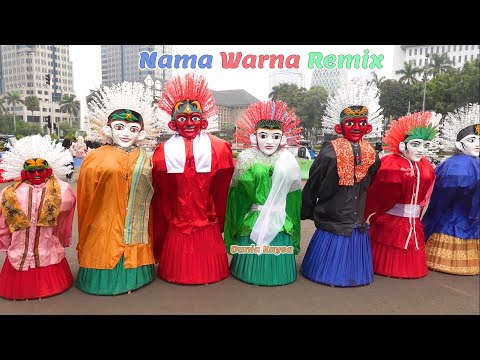 8 Ondel Ondel Betawi Tebak Nama Warna Lagu Remix Di Festival Ondel Monas 82