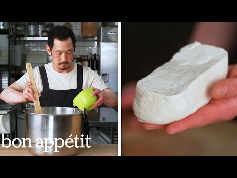 How A Korean Master Chef Makes Traditional Tofu | Handcrafted | Bon Appétit
