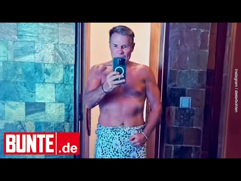 Dieter Bohlen - Der Pop-Titan oberkörperfrei auf einer Trauminsel