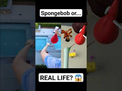 Turned Into Spongebob?.. #spongebob #shorts #loudward #parody #aisponge
