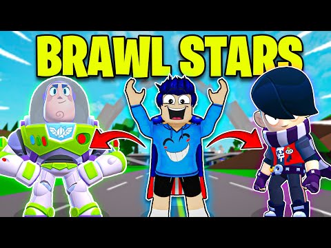 EN GÜÇLÜ BRAWL STARS KARAKTERLERİNE DÖNÜŞTÜM ⭐ Roblox Brookhaven