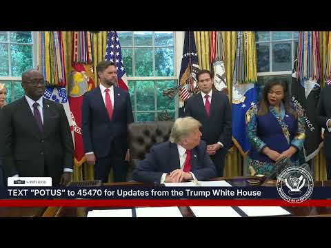 le Président D.Trump  a reçu les ministres des Affaires étrangères des deux pays.(Version française)