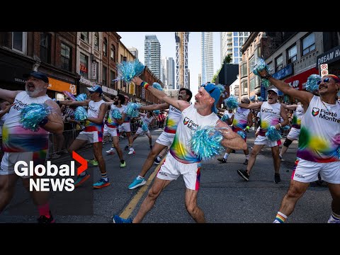 YouTube video thumbnail: Toronto’s Pride Parade Fills City’s Streets With Diversity, Acceptance and Inclusion
