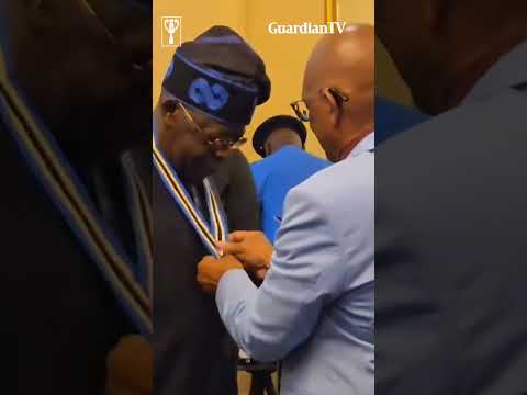 Tinubu honoured with the Award of Knight Commander of the Order of Saint Lucia