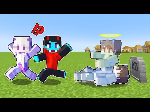 Azen DIED and became a GHOST! | Minecraft