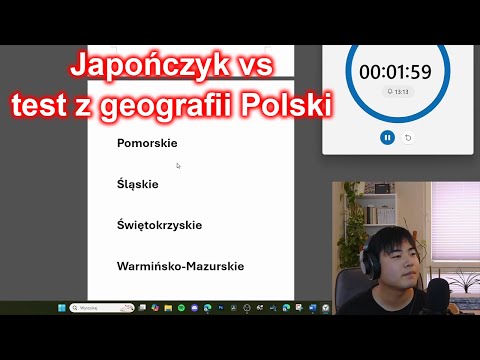 Dasz radę wymienić gminy poszczególnych województw w Polsce? Japończyk próbuje!