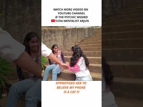 ഫോൺ കണ്ട് പൂച്ച ആണെന്ന് വിശ്വസിച്ചു !! HYPNOTISM INDIA MALAYALAM | MENTALIST ARJUN | ഹിപ്നോട്ടിസം