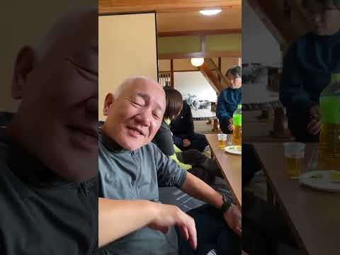 緒方の荘で地域の懇親会!中村のダンナは良い気分❤️