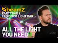 BeamZ PartyBar2 Disco Party Light Bar with Stand - Derby & Pars