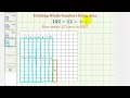 Dividing Whole Numbers Using Area