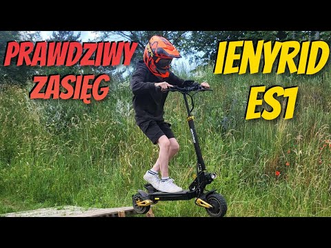 Prawdziwy zasięg iENYRID ES1 - TEST - Ile przejedzie na pełnej mocy i 2 silnikach - Test 120kg