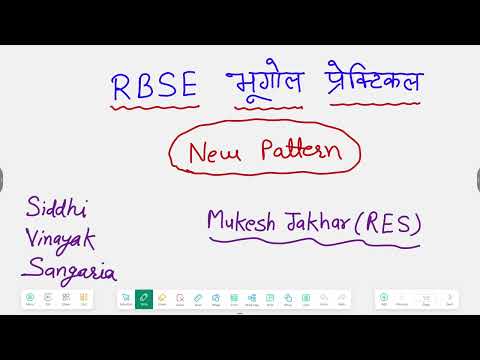 Geography Practical 2025 - New Pattern