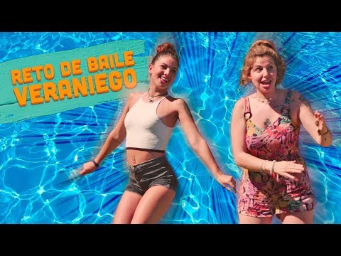 Reto de baile veraniego | Neus Snow y Júlia Pérez | Malibu Pool
