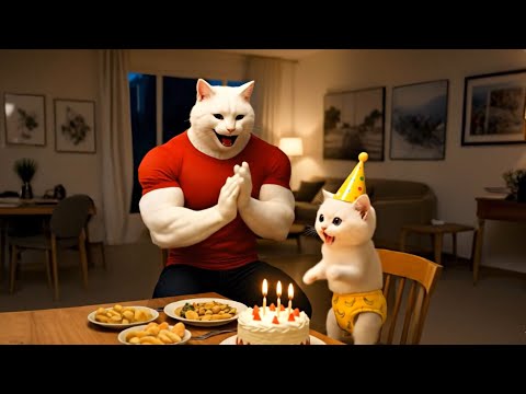 🎂 Rich Kitten’s Birthday Turns Into a Life Lesson 😢 | Kindness Always Wins ❤️