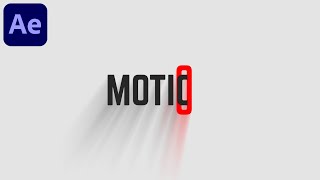 Minimal Shape Text Animation in After Effects - After Effects Tutorial #2