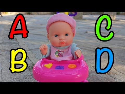 ABC SONG with Baby doll for kids