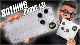 Nothing Phone (3) Unboxing & First Look - Glyph Matrix Fun?🔥🔥🔥