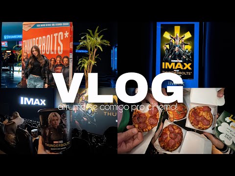 VLOG: GRWM PRA PRÉ-ESTREIA DE THUNDERBOLTS* + passeio no shopping