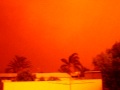 Broken Hill comes over pitch black during a dust storm