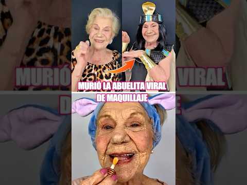 #CoracyArante, la tiktoker mas longeva de maquillaje falleció a sus 82 años