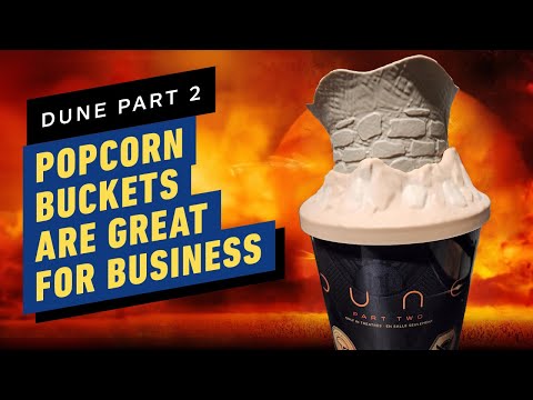 Here's Why The Dune: Part 2 Popcorn Bucket Is Great For Movies