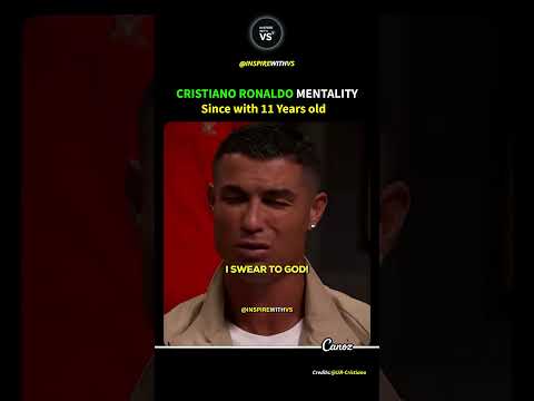 Cristiano Ronaldo Mentality #shorts #youtubevideos