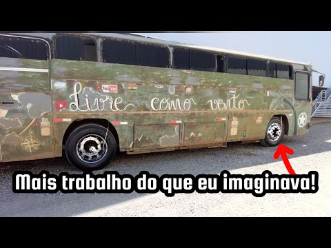 Hora de seguir em frente - Testando as rodas novas do motorhome pelas estradas do Mato Grosso