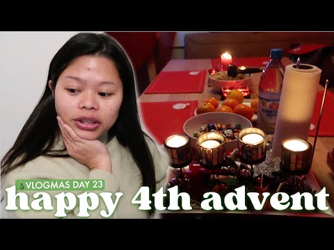 🎄vlogmas day 23 ⎯ 4th advent ganap! Nirerequest ba ng mga german in-laws ko ang filipino foods?