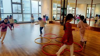 Hulahoop  Class Vlog | Games | Fun Activity