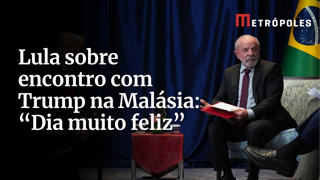 Lula fala pela primeira vez após encontro com Trump